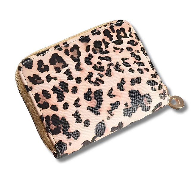 porte-monnaie leopard