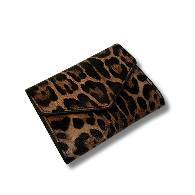 portefeuille léopard