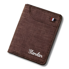 portefeuille homme textile