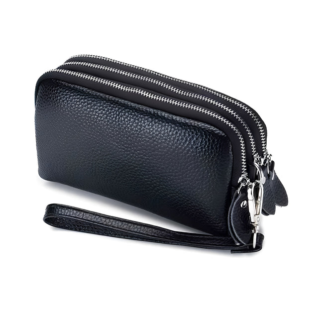 portefeuille femme zip